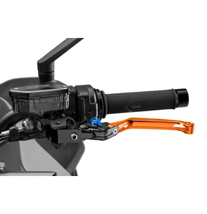 Puig Foldable Clutch Lever 4.0 C/Orange Selector Blue kuva
