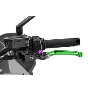 Puig Foldable Clutch Lever 4.0 C/Green Selector C/Purpl kuva