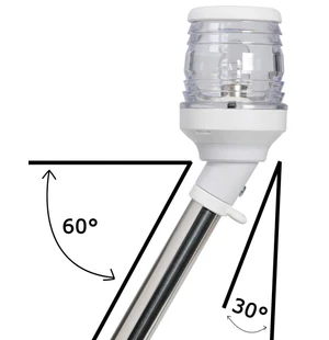 Valomasto 360° upotettavat LED 100cm valo 30° kuva