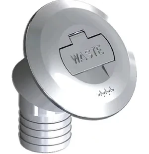 Osculati kansiruuvike messinki 30° WASTE 38mm kuva