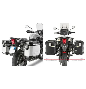 Givi putkisivutelineet Trekker Outback Triumph Tiger 800/800XC (11-13) kuva
