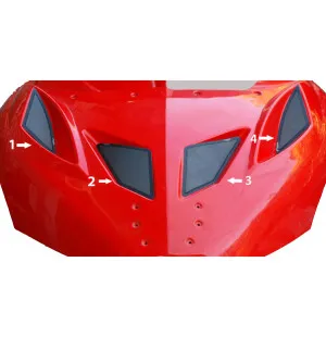 Frogzskin Ventilationskit Polaris 600R 4st image