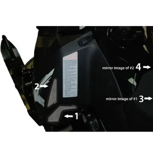 Frogzskin Ventilationskit Ski-Doo XM 4st image