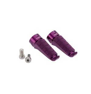 Puig Pair Footrests Hi-Tech Racing Right/Left C/Purple kuva