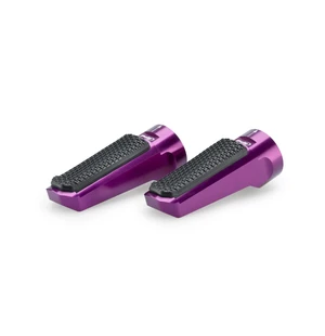 Puig Footpegs Racing+Rubber Rig/Left C/Purple kuva