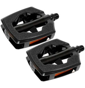 Pedal 9/16" UNION Sandblock SP-890. alu. svart image