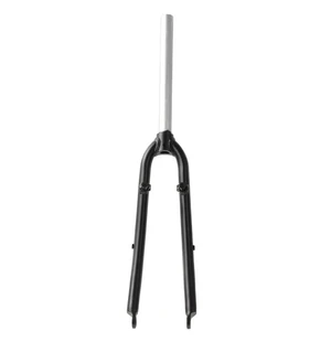 Framgaffel 28"/622. 1 1/8" A-head. V-broms/skivbroms. aluminium svart image