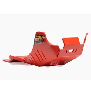 AXP Xtrem HDPE Skid Plate Red Beta 350RR/390RR/430RR/480RR/500RR 23-24 kuva