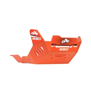 AXP Adventure Skid Plate HDPE 8mm Orange KTM 690 ENDURO R/SMC R 26- kuva