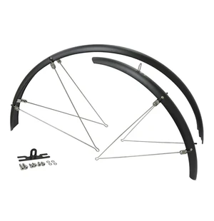 Lokasuojapari 28" CAVO aisallinen kiinnikkeet mattamusta 45mm kuva