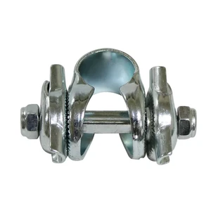 Sadelstolpsklamma CAVO standard. zink image
