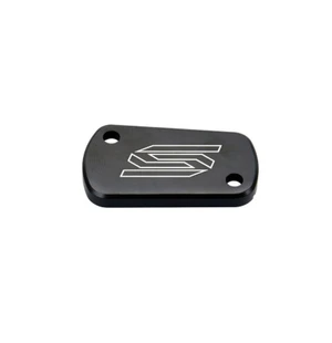 Scar Front Brake Reservoir Cover - Kawasaki/Suzuki/Yamaha  Black kuva