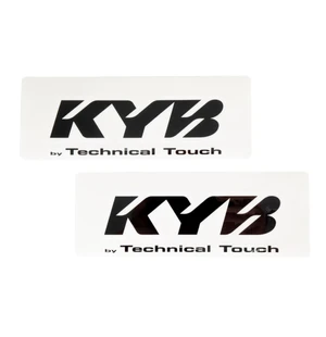 KYB Sticker Front Fork (Pair) KYB by TT black kuva