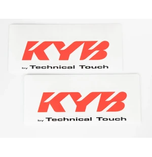 KYB Sticker Front Fork (Pair) KYB by TT 85cc red kuva