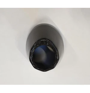 HGS End Cap Racing Carbon 125/250cc 2T Round 70mm kuva