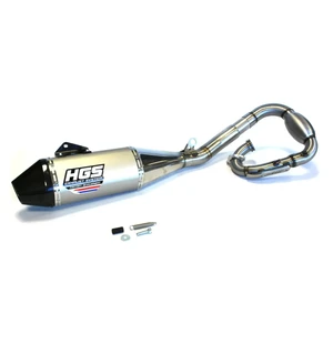 HGS Täysputkisto 4T YZ450F 26-.. Carbon end cap kuva