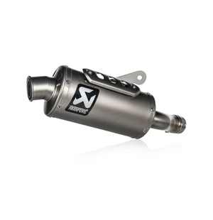 Akrapovic Slip-On Line (Titanium) Triumph Scrambler 400 X/ Speed 400 2023-2024 kuva