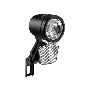 <ul><li>Union Pulse 40-E framlyse för elcykel</li><li>Kompakt framlyse för elcyklar, anslutningar till batteri mellan 6–48 volt (DC)</li><li>40 lux ljusstyrka</li><li>Ljuset är godkänt enligt tyska föreskrifter (StVZO)</li><li>Fäste för framgaffelns skärm kuva