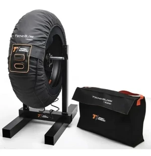 TG TYRE WARMER THERMAL RACE XL BLACK FRONT ONLY kuva