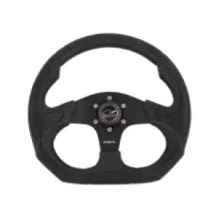Ohjauspyörä Multiflex Gamma musta 350mm 3-puolainen SS kuva