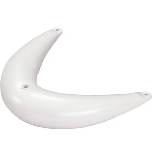 Dan-Fender 1616 Bow fender valkoinen 400mm x 130mm kuva