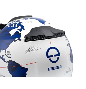Schuberth Kypärä E2 Atlas valkoinen/sininen kuva