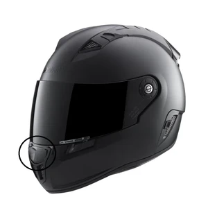 Schuberth SR1 Ventilationsknapp haka svart image