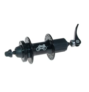 Baknav Uhub. skivbroms 6-bultar. svart HB-YH206Q. 32r. QR image