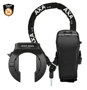 "<ul><li>ATLAS LARGE: Cylinder med hög skyddsnivå</li><li>Fullständigt svetsad</li><li>Nyckel kan dras ut när låset är öppet (retraherbar)</li><li>Plug-in extra låsmöjlighet image