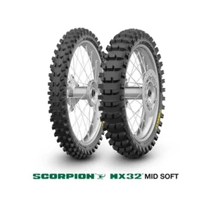 Pirelli New Scorpion MX32 Mid Soft 80/100-21 M/C 51M MST Fr kuva