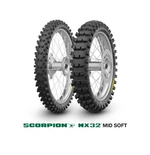 Pirelli New Scorpion MX32 Mid Soft 120/80-19 NHS 63M Re kuva