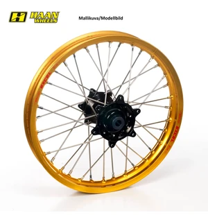 Haan wheel CRF450 02- 17-3,50 GOLD RIM/BLACK HUB kuva