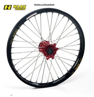 Haan wheel CR 125/250-CRF 250/450 95- 21-1,60 MAGNESIUM HUB/BLACK RIM kuva