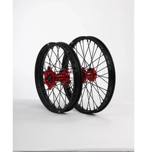 Sixty5 Honda Musta/Punainen 1.6-21/2.15-19 MX vannesarja kuva