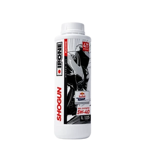<div>SHOGUN är en 100% syntetisk 4-takts motorolja som uteslutande består av högkvalitativa polyalfaolefiner (PAO), estrar och tillsatser.</div><div><br></div><div>DEN ULTIMATA PRESTANDAN</div><div>Den mest avancerade, högpresterande motoroljan.</div><div kuva