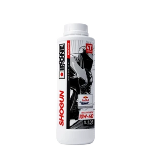 <div>SHOGUN är en 100% syntetisk 4-takts motorolja som uteslutande består av högkvalitativa polyalfaolefiner (PAO), estrar och tillsatser.</div><div><br></div><div>DEN ULTIMATA PRESTANDAN</div><div>Den mest avancerade, högpresterande motoroljan.</div><div kuva