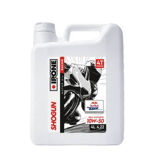 <div>SHOGUN är en 100% syntetisk 4-takts motorolja som uteslutande består av högkvalitativa polyalfaolefiner (PAO), estrar och tillsatser.</div><div><br></div><div>DEN ULTIMATA PRESTANDAN</div><div>Den mest avancerade, högpresterande motoroljan.</div><div kuva