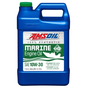 Amsoil 10W-30 Formula 4-Stroke® Marine Synthetic Oil 3.78L kuva