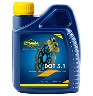Putoline Brakefluid DOT 5.1- 500 ml (12) image