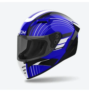 Airoh Hjälm Connor Achieve Blue Gloss image