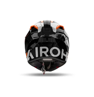 Airoh Hjälm GP 800 Must Orange glansig image
