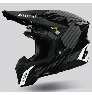 Airoh Kypärä Aviator Factory FIM Carbon kiiltävä kuva