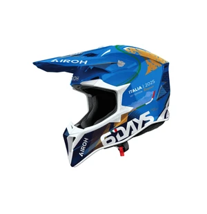 Airoh Hjälm Wraaap 6DAYS Italy 2025 glansig image