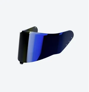 Airoh Matryx Visor Blue Mirrored image