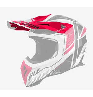 Airoh Aviator Ace 2 Peak Engine Red Gloss image