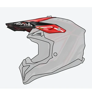 Airoh Aviator 3 Lippa League punainen kuva