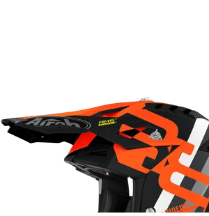 Airoh Aviator 3 Lippa Rainbow oranssi matta kuva