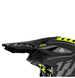 Airoh Aviator 3 Lippa Rampage musta matta kuva