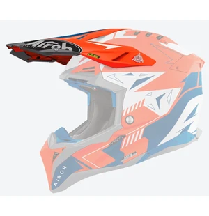 Airoh Aviator 3 Peak Spin Orange Fluo kuva
