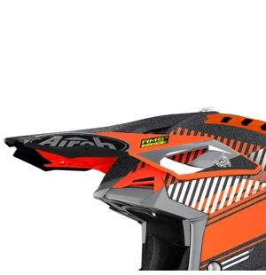 Airoh Aviator 3 Lippa Wave oranssi kromi kuva